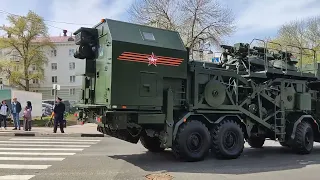 Колонна военной техники в честь Дня Победы !!! / город Самара / 9 мая 2022 г / Russia