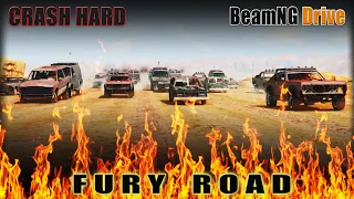 BeamNG Drive - MadMax Race On The Long Bumpy Desert Road #2