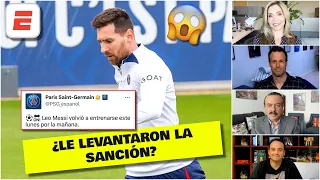 ¿SE QUEDA? Messi volvió a entrenar pero el PSG va a campeonar CON O SIN MESSI 😱 | Exclusivos