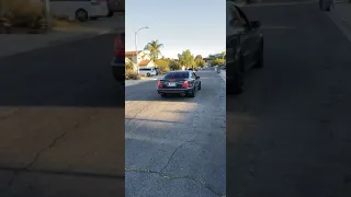 W211 E55 AMG Rolling burnout (wakes up neighbors)