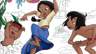 Happy Color | Color By Number | DISNEY THE JUNGLE BOOK