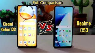 Xiaomi Redmi 13C Vs Realme C53 Full Comparison  - Which is Better?