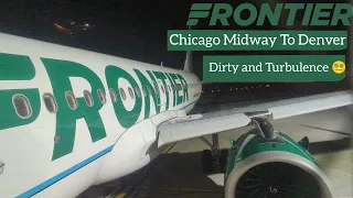 TRIPREPORT | VERY STORMY | Frontier Airlines | Chicago Midway to Denver