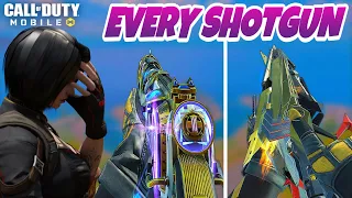 80+ kills USING EVERY SHOTGUN IN COD MOBILE BATTLE ROYALE