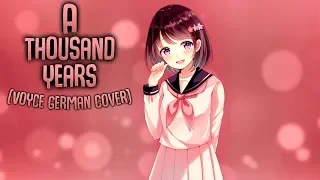 Nightcore - A Thousand Years (Voyce German Cover) (Lyrics)