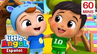 Cita de juegos con Manny | Caricaturas | Canciones Infantiles🎵| Little Angel Español