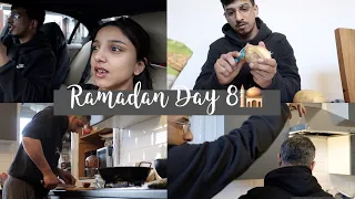 RAMADAN DAY 8 | COOKING WITH DAD | DAILY VLOGS | FAIZAAN AND AMNA