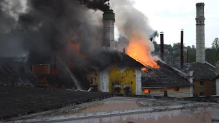 Пожар в Гродно 21.05.17