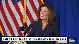 Kathy Hochul Address New York For First Time as Incoming Governor | NBC New York