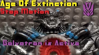 Transformers: Age of Extinction Stop Motion Galvatron is Active