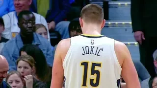 Nikola Jokic vs Pistons (03/15/2018) - 23 Pts, 12 Rebs, 10 Ast, 3 Stls, 3 Blks, 8-15 FGM!