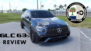 2020 Mercedes-AMG GLC 63 S Coupe REVIEW! * full walkaround w/ RACE START & DRIVING IMPRESSIONS