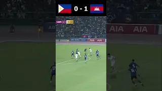 Philippines vs Cambodia group A Sea games 32 Men's football Highlight