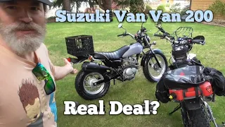 Is the Suzuki Van Van 200 a Yamaha TW200 Killer?