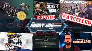 AJS News - Overwatch 2 CANCELS PvE?!, Nic Cage DBD, Assassins Creed NFT, Skull & Bones Delayed Again