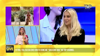 A e përdori Për'puthen për të hyrë në TV, Tea tregon të vërtetën-ShqipëriaLive17Shtator2021