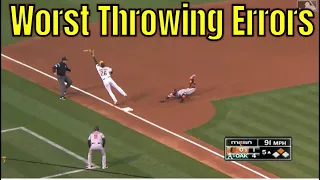 MLB Worst Throwing Errors