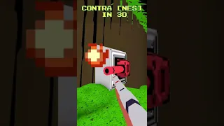 Contra NES in 3D #shorts