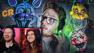 ИСТОРИЯ МИШКИ ФРЕДДИ. FNAF [Игро-Мыло] | РЕАКЦИЯ на  Chuck Review (Чак Ревью)