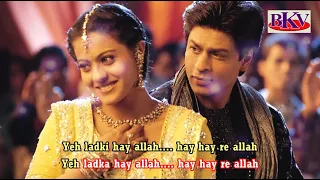 Yeh Ladka Hai Allah - KARAOKE - Kabhi Khushi Kabhie Gham 2001 - Shah Rukh Khan, Kajol