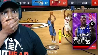 91 OVR SHAQ SHOOTING 3-POINTERS LIKE CURRY! NBA Live Mobile 19 Season 3 Gameplay Ep. 8