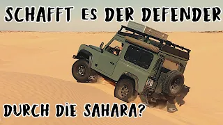 Schafft es der Defender durch die Sahara?! | Tunesien mit dem Defender Camper