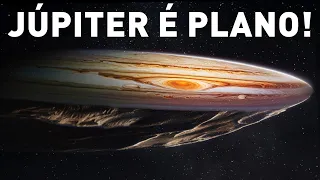 Isso é algo estranho - Júpiter era plano