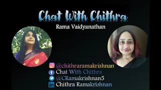 FIND YOUR VOICE! - Chat With Chithra - Rama Vaidyanathan