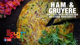 Wolf it Down LIVE Season 2 EP 2 - Mother's Day Brunch, Ham & Gruyere Frittata