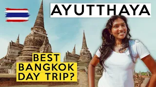 Exploring Ayutthaya Thailand! BEST day trip from Bangkok?