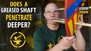 Does a greased shaft penetrate deeper?