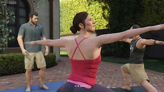 GTA 5 (PS4) - Mission #22 - Did Somebody Say Yoga? [Gold Medal]