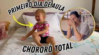 PRIMEIRO DIA DE AULA DA ISA E PEGUEI UMA DENGUE CABULOSA !