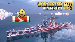 Cruiser Worcester: One man navy - World of Warships