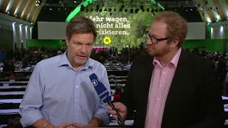 Grünen-Parteitag in Bielefeld: Ihre Fragen an Robert Habeck