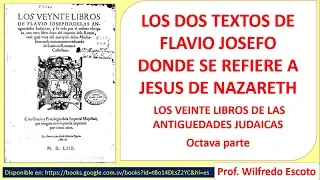 QUE DICE JOSEFO DE JESUS DE NAZARET