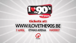 I love the 90's - The party | 7 april 2018 | Ethias Arena Hasselt