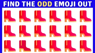 Can you find the odd emoji out? #findtheoddemoji