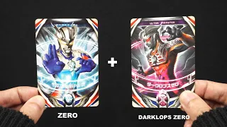 Ultraman ZERO + Darklops Zero (test) Ultra Replica Orb Ring
