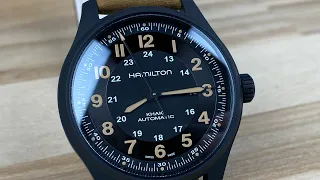 Hamilton Khaki Field Titanium Black