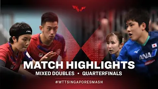 Wong Chun Ting/Doo Hoi Kem vs Tomokazu Harimoto/Hina Hayata | XD | Singapore Smash 2022 (QF)