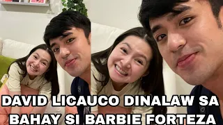 David Licauco SOBRANG NAMISS Si Barbie Forteza DINALAW BIGLA Sa BAHAY?