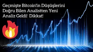 Geçmişte Bitcoin'in Düşüşlerini Doğru Bilen Analistten Yeni Analiz Geldi!  Dikkat! | Kripto Haber.