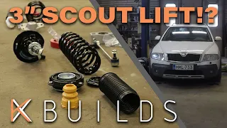 KX Builds: Putting a lift kit on the KX Scout, ALMOST 3"! | Skoda Octavia Scout build