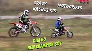 Training KTM 50sx -- Liviu Jigmond Junior || Motocross