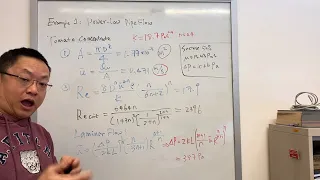 power law pipe flow example 1