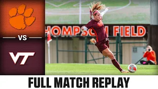 Clemson vs. Virginia Tech Full Match Replay | 2023 ACC Women's Soccer