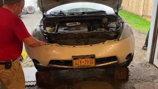 2006 Nissan Murano Headlight assembly replacement