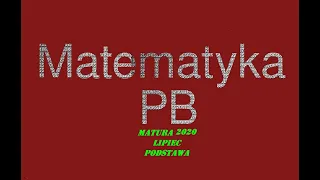 Matura 2020 lipiec poziom podstawowy 29-31