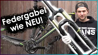 FEDERGABEL EINES ALTEN/GEBRAUCHTEN MTB ERNEUERN!